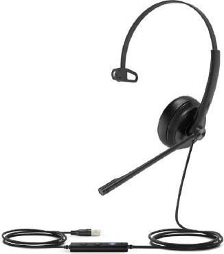 Yealink UH34 Mono UC Wired Headset USB Kopfband Schwarz Büro/Callcenter 20-20kHz (UH34 MONO UC)