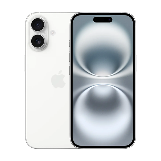 Apple iPhone 16 - 256 GB, Weiß, 6,1" Super Retina XDR Display, USB-C Anschluss (MYEF3QL/A)