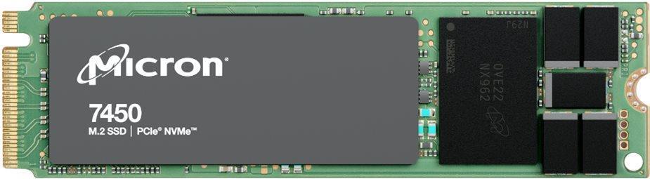 Micron 7450 Pro, 960GB, TLC, NVMe PCIe 4.0 x4, M.2 2280, 1 DWPD (read-intensive) (MTFDKBA960TFR-1BC1ZABYY)