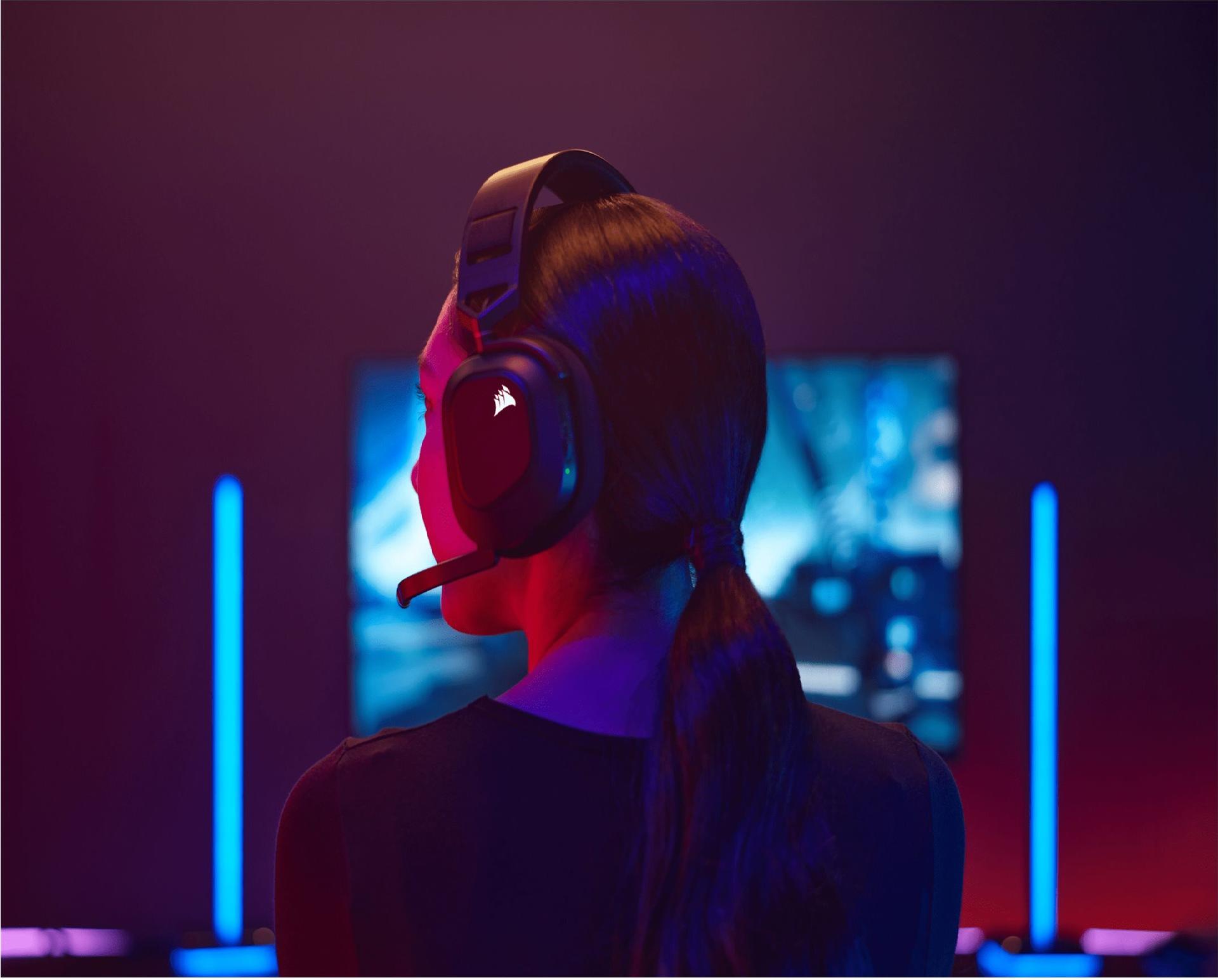 Corsair HS80 RGB USB Gaming-Headset Schwarz, Kohle