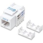 Intellinet Cat6 Modularbuchse, UTP, Keystone Jack, weiß, benötigt LSA-Auflegewerkzeug (210591)