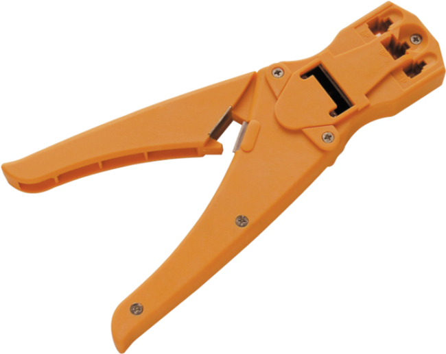 Schwaiger Crimpzange für RJ11 , RJ45 Kunststoff orange (TST4335531)