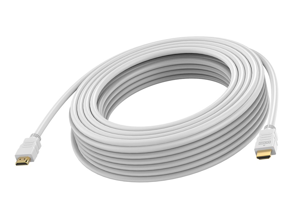 Vision Techconnect HDMI-Kabel – HDMI 2.1 – 48 Gbit/s – 10 m – Weiß