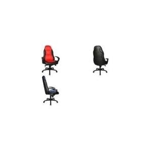 Topstar Chefsessel "Speed Chair", aus Kunstleder, grau stufenlose Sitzhöhenverstellung, Sicherheitsgasfeder (SC20F TC3)