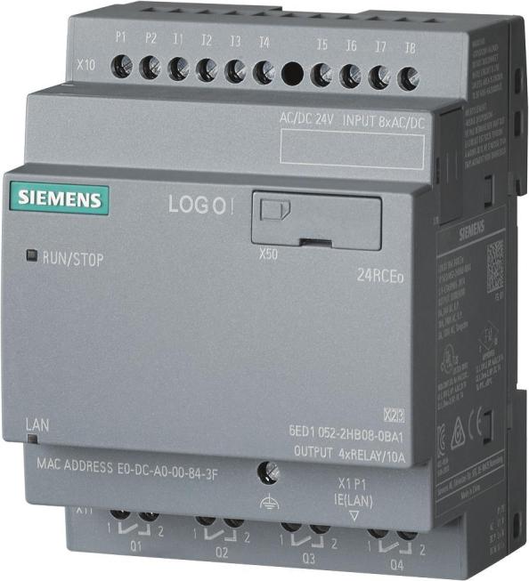 Siemens LOGO! 24 RCEo 6ED1052-2HB08-0BA2 (6ED10522HB080BA2)
