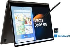 SAMSUNG Galaxy Book3 360 39,60cm 15.6" i5-1340P 8GB 512GB SSD Intel Iris X W11H Graphite (NP750QFG-KA3DE)