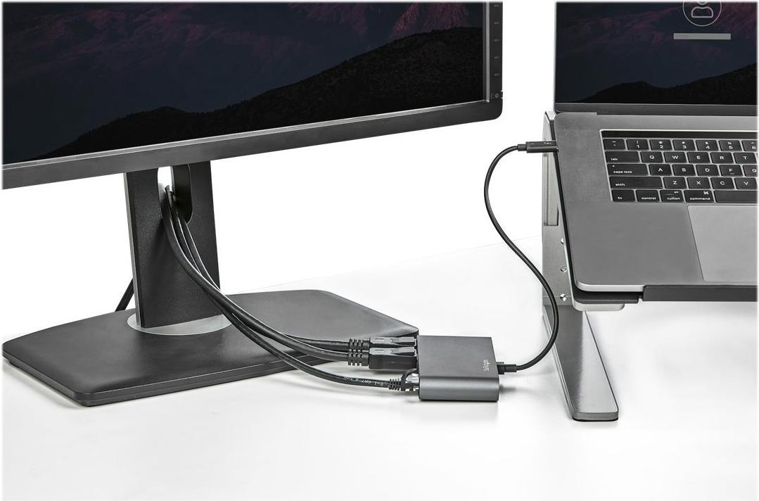 StarTech.com Thunderbolt 3 Mini Dock TB3DKM2DPL 2 x DisplayPort Grau