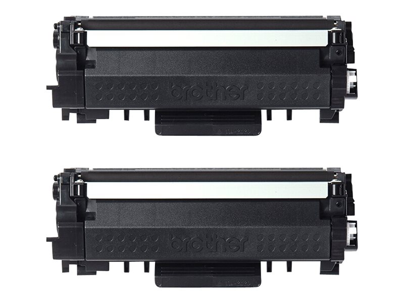 Brother TN TN2420TWIN 2er-Pack Original Tonerkartuschen Schwarz