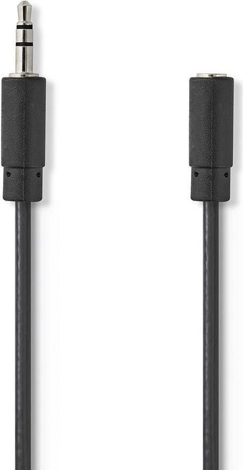 Nedis CAGP22050BK20 Audio-Kabel 2 m 3.5mm Schwarz (CAGP22050BK20)