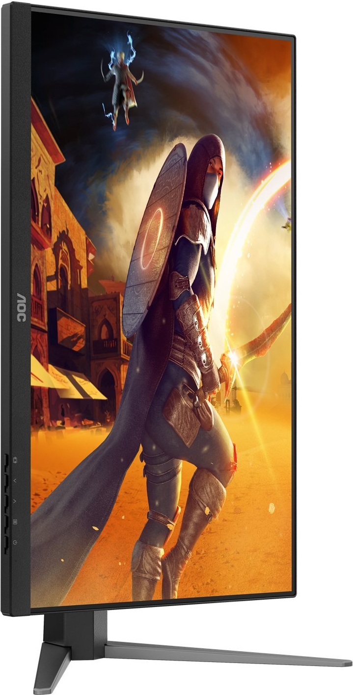 AOC 27G4HA, Gaming-Monitor - (68.6 cm (27 Zoll), schwarz (matt), FullHD, Fast-IPS, HDMI, DP, Lautsprecher, 200Hz Panel) [Energieklasse E] (27G4HA)