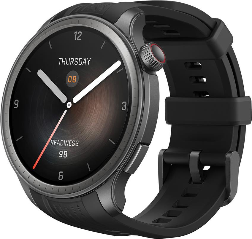 Amazfit Balance 3,81 cm (1.5") AMOLED 46 mm Digital 480 x 480 Pixel Touchscreen Schwarz WLAN GPS (W2286GL2G)
