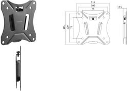 LogiLink BP0073 Wandplatte (BP0073)