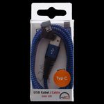 2GO 795950 USB Kabel 1 m USB 3.2 Gen 1 (3.1 Gen 1) USB B USB C Blau (795950)
