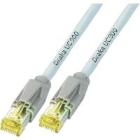 EFB-Elektronik RJ45 Patchkabel Cat.6A S/FTP LSZH Draka UC900 TM31 grau 30m Hersteller: EFB Elektronik (K8560GR.30)