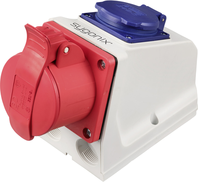 Sygonix SY-6271370 CEE Wandsteckdose 16 A 5polig 415 V/AC 1 St. (SY-6271370)