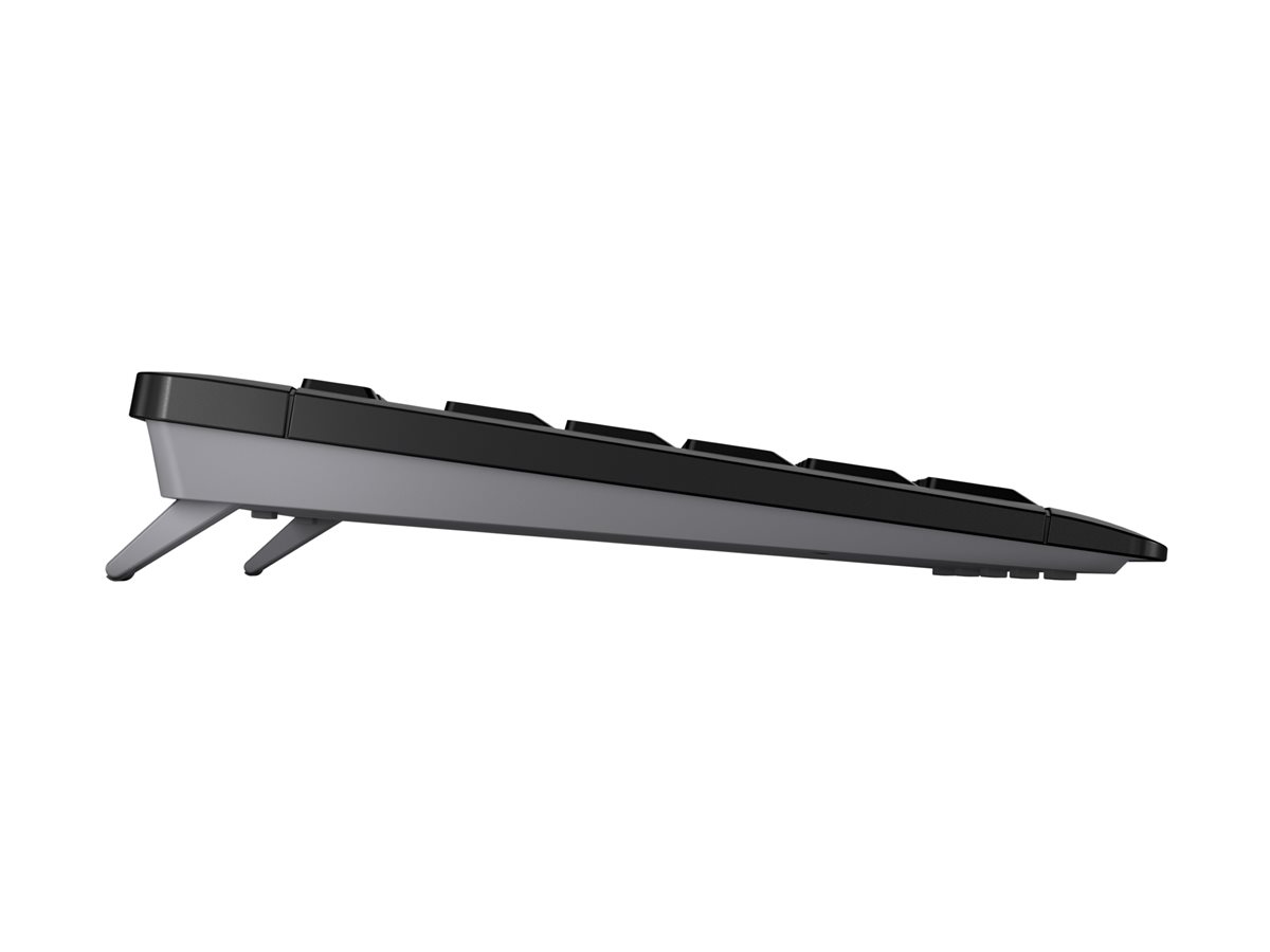 CHERRY STREAM KEYBOARD WIRELESS - Kabellose Tastatur - US International - 2.4 GHz - Schwarz