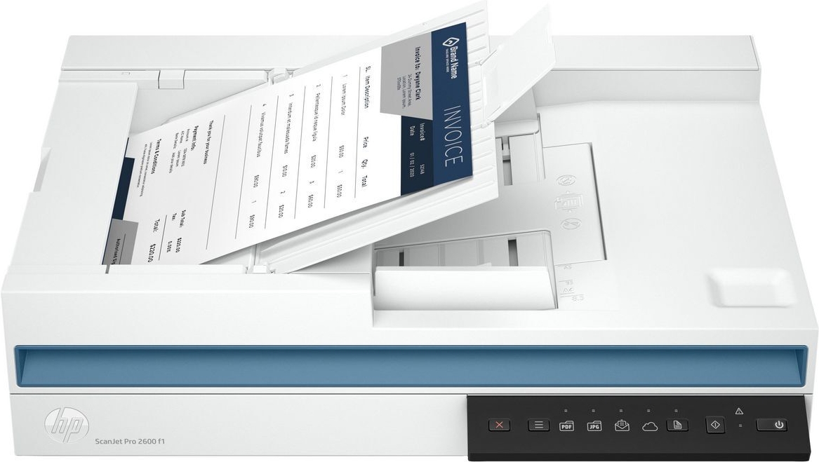 HP ScanJet Pro 2600 f1 Flachbett- und ADF-Scanner 1200 dpi USB 2.0 Weiß