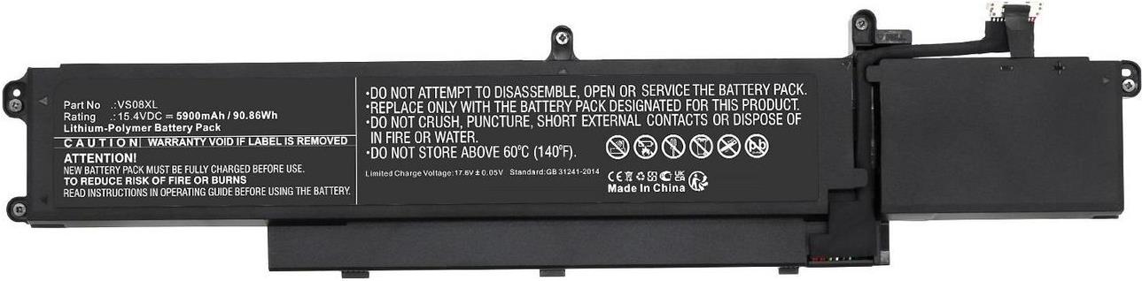 CoreParts Battery 15.4V 5900mAh 90.86Wh for HP Notebook Laptop (MBXHP-BA0332)