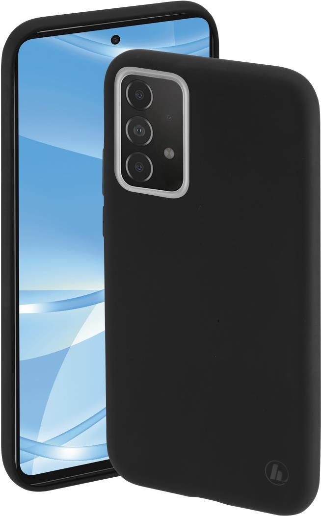 Hama Essential Line Finest Feel - Hintere Abdeckung für Mobiltelefon - Netzgewebe, Thermoplastisches Polyurethan (TPU) - Schwarz - für Samsung Galaxy A72