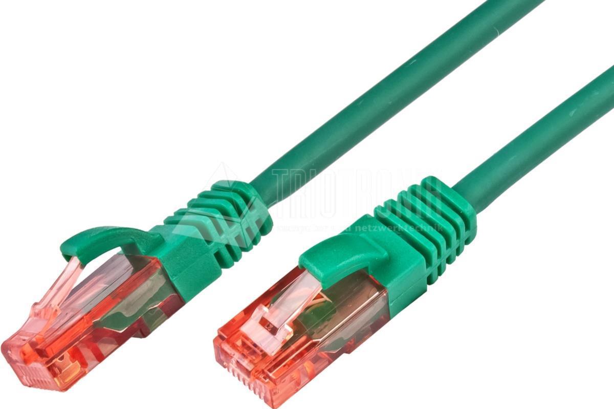 Wirewin PKW-UTP-KAT6 10.0 GN Netzwerkkabel 10 m Cat6 U/UTP (UTP) Grün (PKW-UTP-KAT6 10.0 GN)