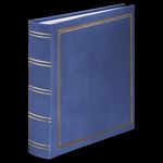 Hama London Fotoalbum Blau 100 Blätter 10 x 15 Gehäusebindung (00007164)