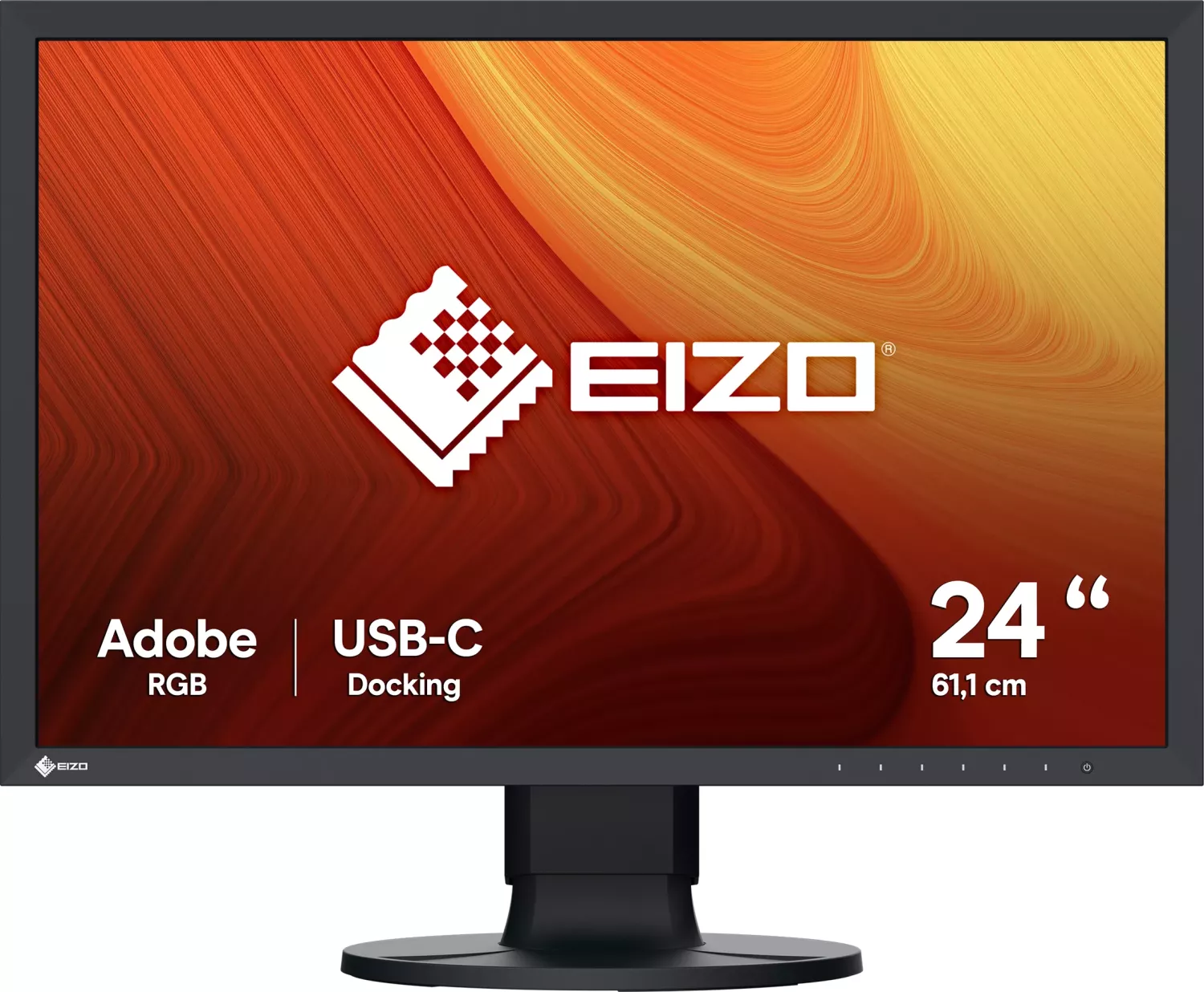 EIZO ColorEdge CS Series LED-Monitor 61 cm 61,00cm (24") 24.1" sichtbar 1920 x 1200 IPS 410 cd/m² 1350:1 19 ms HDMI DisplayPort USB-C [Energieklasse E] (CS2400S)