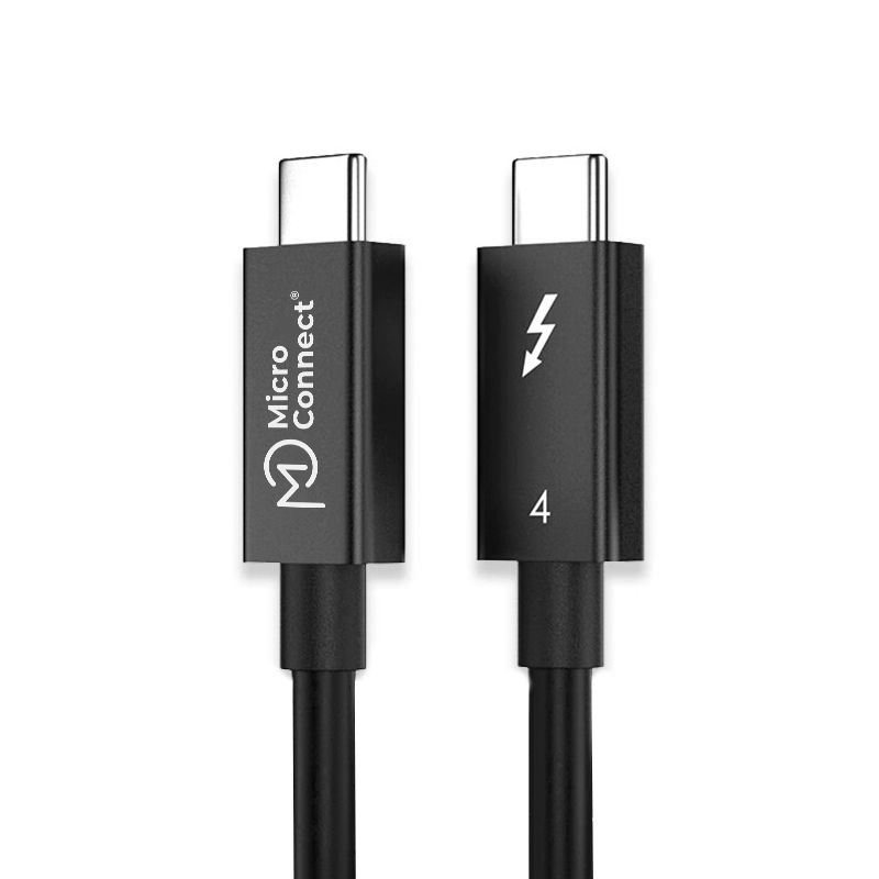 MicroConnect TB4030 Thunderbolt-Kabel 3 m Schwarz