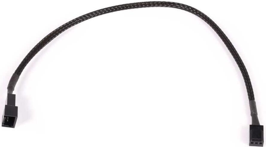 Alphacool Lüfterkabel 3-Pin auf 3-Pin Verlängerung 30cm (18686)