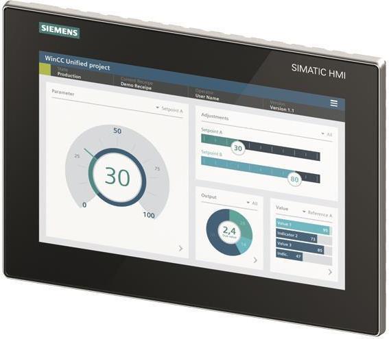 Siemens SIMATIC HMI 6AV2128-3MB06-0AX1 MTP1200 Unified Comfort 1 (6AV21283MB060AX1)