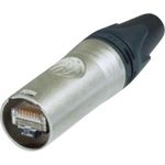 Neutrik RJ45 etherCON CAT6 A Steckverbinder Stecker, gerade Pole: 8P8C NE8MX6 Nickel NE8MX6 1 St. (NE8MX6)