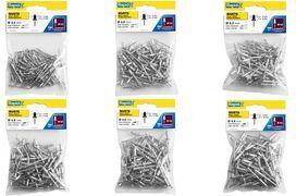 Rapid Blindniete Standard, 4,0 x 8 mm, aus Aluminium Klemmbereich: 2 (5000378)