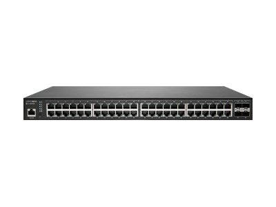 SonicWall Switch SWS14-48FPOE Managed 48-Port PoE+ 4x SFP+ 1U Schwarz