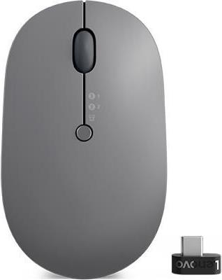Lenovo Go Multi-Device Maus Kabellos 2,4 GHz Bluetooth 5.0 Thunder Black