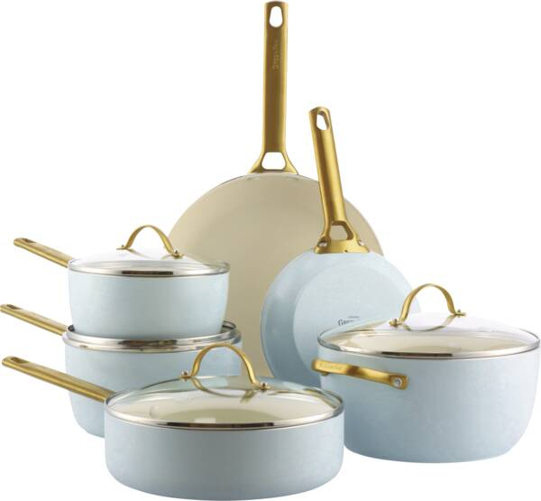GreenPan Padova Reserve CC008485-001 6-teilig Blau, Gold