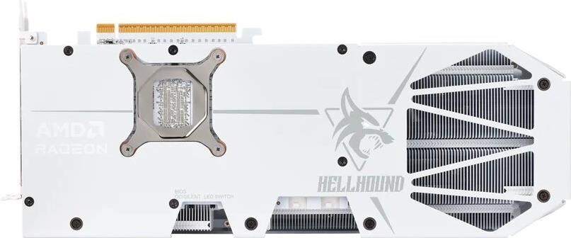 PowerColor Hellhound Radeon RX 9070 XT 16 GB GDDR6 Spectral White