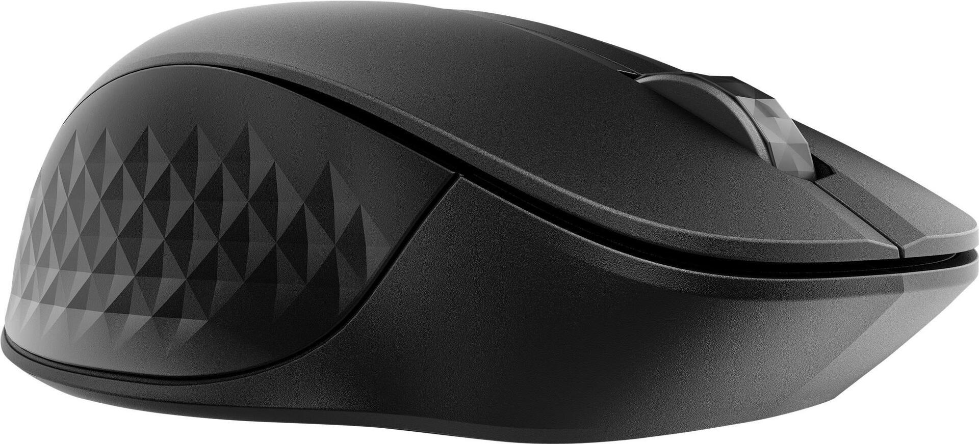 HP 435 Multi-Device Wireless Maus 4000 DPI Beidhändig Tiefschwarz