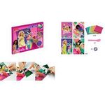 Maped Creativ Kreativset FOIL ART Barbie, 18-teilig Bilder mit metallisierter Folie aufhübschen, - 1 Stück (907074)