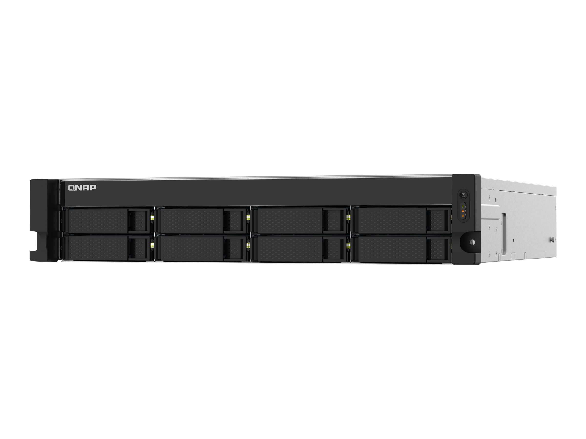 QNAP TS-832PXU-RP-4G 8-Bay Rackmount NAS 4 GB RAM Schwarz