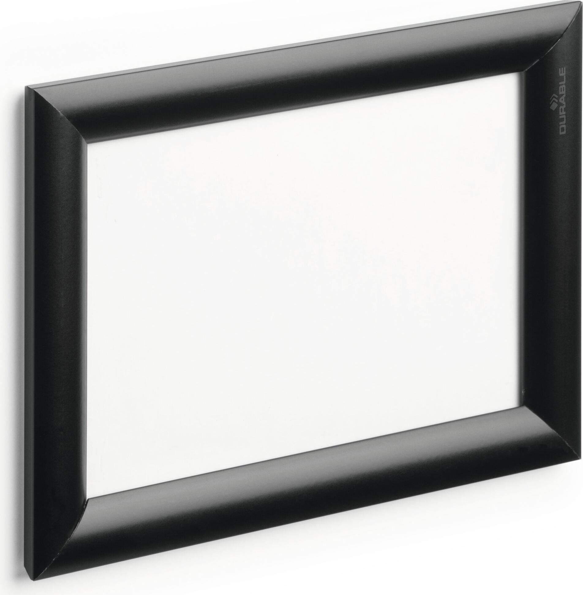 DURABLE Klapprahmen Aluminium A5, (1 Stück), Farbe: Schwarz, Art. Nr. 479501, Mindestabnahme: 1 ST (479501)