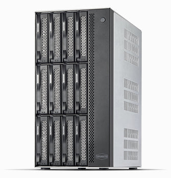 TerraMaster T12-500 Pro 12-Bay NAS Intel Core i7 16 GB RAM Grau