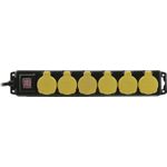 EUROLITE Steckdosenleiste 6-fach IP44 sw 1,5m (30240154)