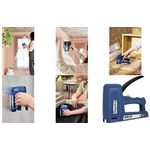 Rapid Handtacker RPC140, blau für Flachdrahtklammern Typ 140 (6-16 mm), Powercurve - 1 Stück (5001630)