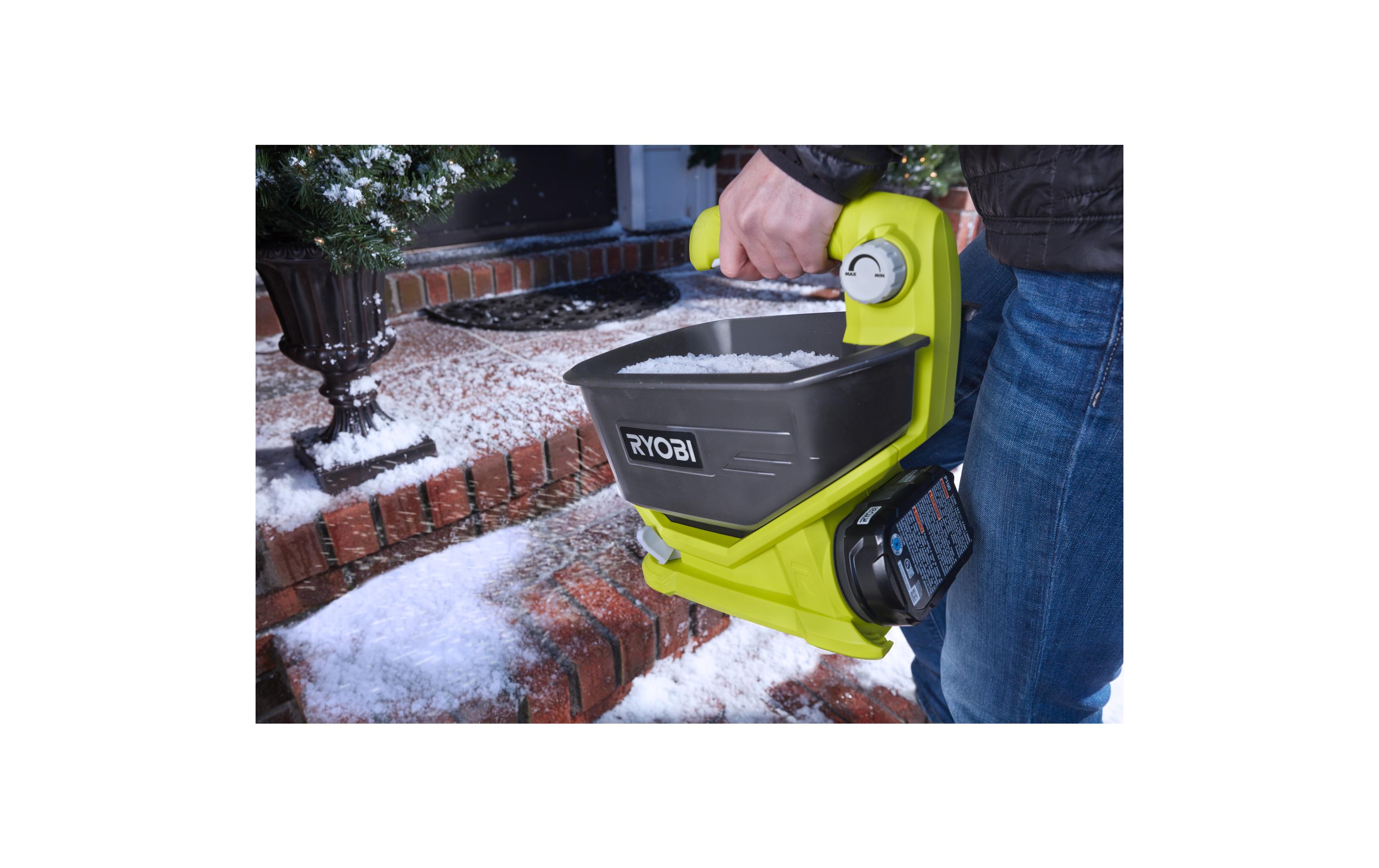 Ryobi OSS1800 18V Akku-Universalstreuer 2,5–3,5 m Schwarz, Grün