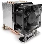 Inter-Tech A-35 Prozessor Kühler 8 cm Aluminium - Schwarz (88885512)