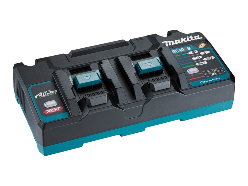 Makita DC40RB Batterieladegerät Schwarz