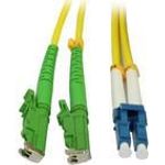 Synergy 21 S215518 Glasfaserkabel 10 m 2x LC 2x E-2000 (APC) Gelb (S215518)