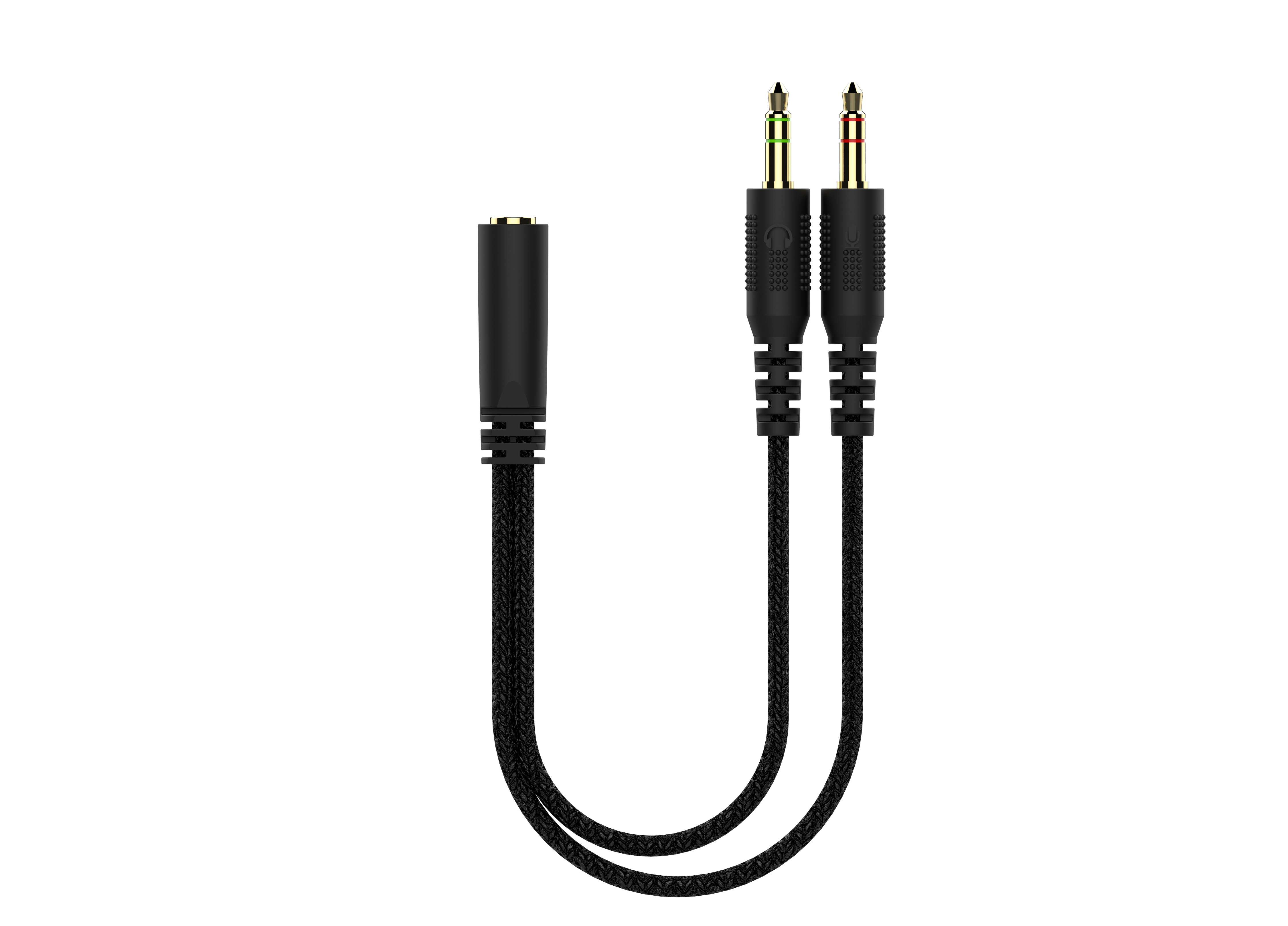 Deltaco GAM-190 Gaming Headset Kabelgebunden 3,5 mm Klinke Boom-Mikrofon Proteinleder Schwarz