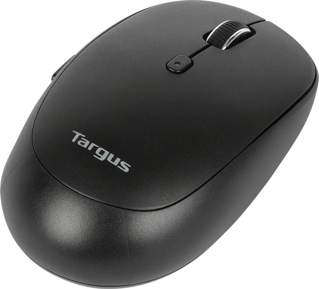 Targus Multi Device Midsize Comfort Maus kabellos Bluetooth 2,4 GHz 2400 DPI Schwarz