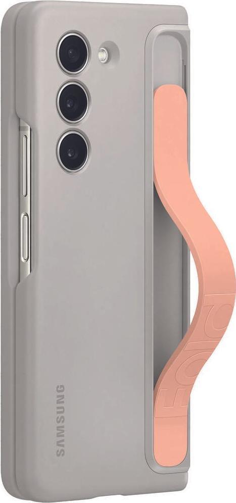 Samsung Standing Case with Strap für Galaxy Fold5, Sand (EF-MF946CUEGWW) (geöffnet)