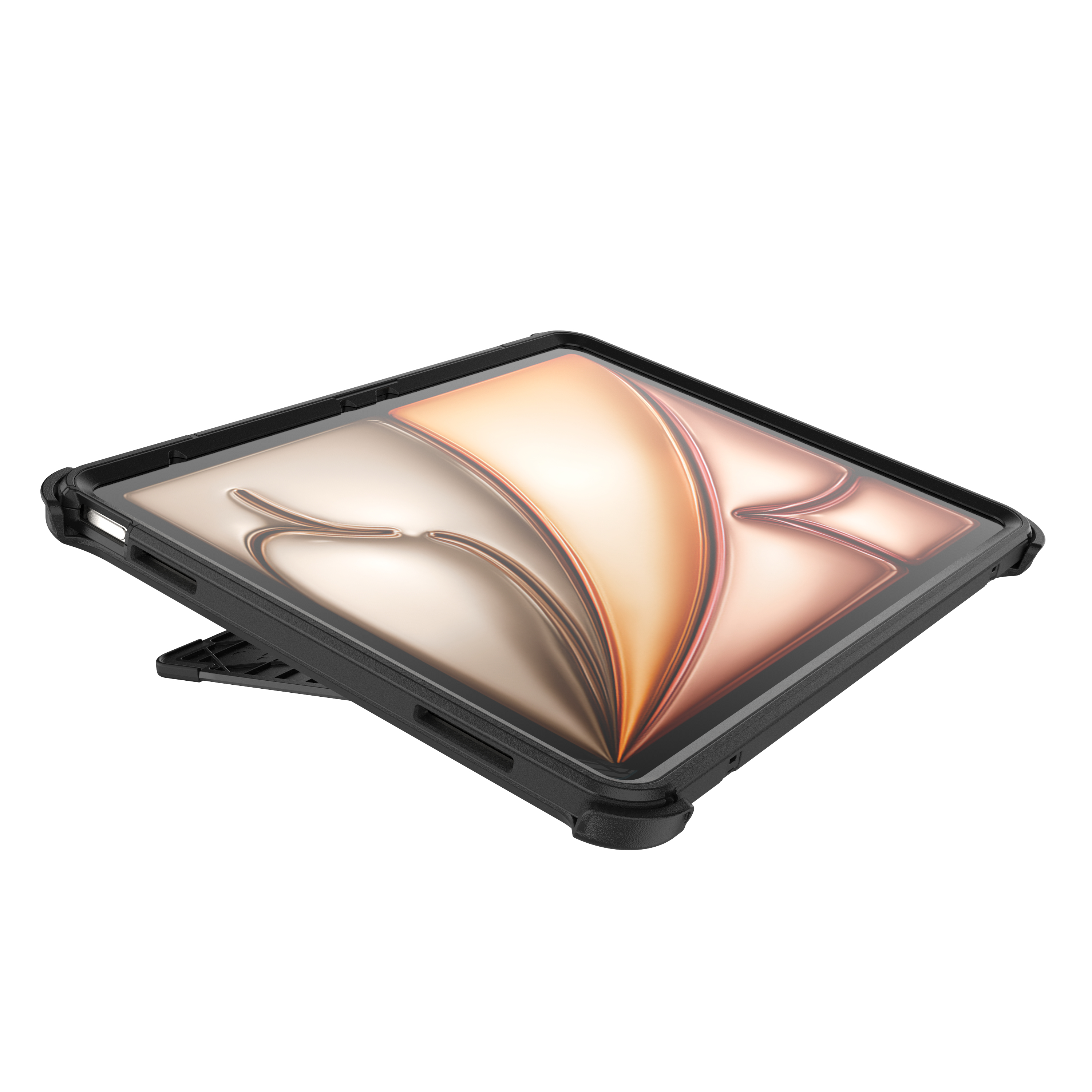 OtterBox Defender Series Schutzhülle für iPad Air 13" (M2/M3) Schwarz